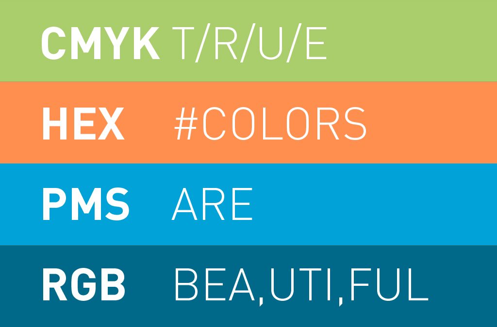 Meer over kleuren, kleurnummers en coderingen