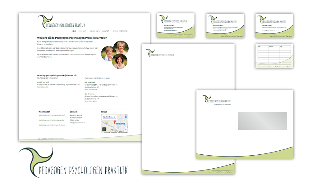 portfolio-pppharmelen huisstijl ontwerpen