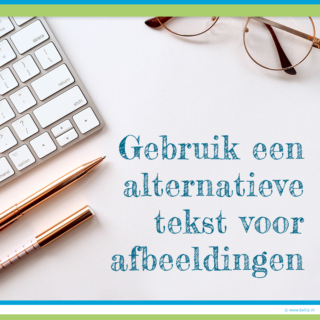 gebruik een alternatieve tekst